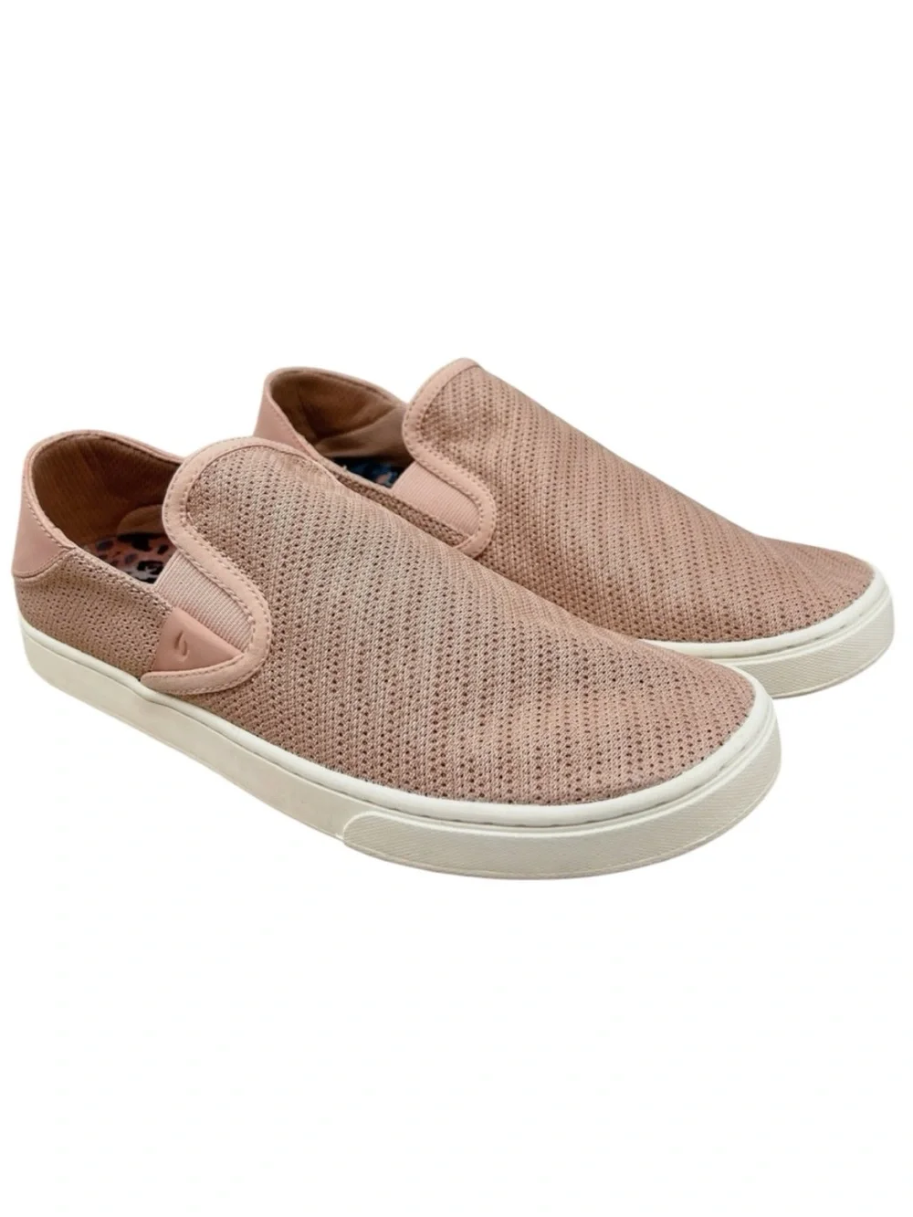 OLUKAI Pehuea Cork Pink Breathable Slip-on Loafers Size 9 — NEW WITHOUT BOX